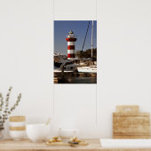 Vuurtoren van Harbour Town Poster (Keuken)