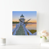 vuurtoren van het dubbele punt, Maine Vierkante Klok (Huis)