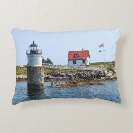 Vuurtoren van het eiland Ram, Maine Accent Pillow Kussen