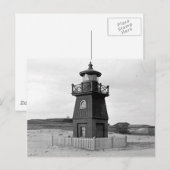 Vuurtoren van het eiland Sullivan Briefkaart (Voorkant / Achterkant)