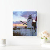 vuurtoren van het fort, klok van het Maine Square (Huis)