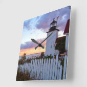 vuurtoren van het fort, klok van het Maine Square (Hoek)