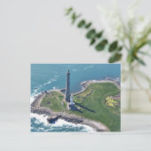Vuurtoren van het Île Vierge Finistère Frankrijk Briefkaart (Staand voorkant)