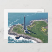 Vuurtoren van het Île Vierge Finistère Frankrijk Briefkaart (Voorkant / Achterkant)