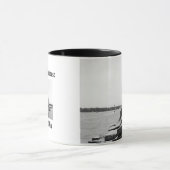 vuurtoren van het meer van Erie Mok (Midden)