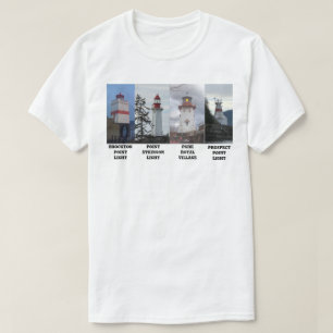 Vuurtoren van het metrogebied T-Shirt Vancouver