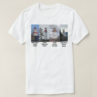 Vuurtoren van het metrogebied T-Shirt Vancouver