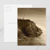 vuurtoren van het noorden | Fort Canby State Park, Briefkaart (Voorkant / Achterkant)