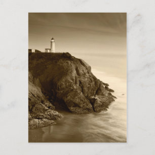 vuurtoren van het noorden   Fort Canby State Park, Briefkaart