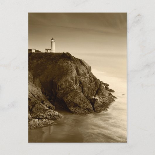 vuurtoren van het noorden | Fort Canby State Park, Briefkaart (Voorkant)