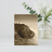 vuurtoren van het noorden | Fort Canby State Park, Briefkaart (Staand voorkant)