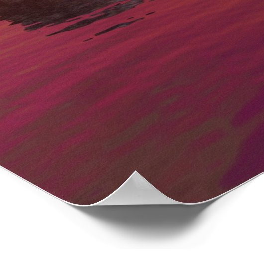 vuurtoren van het noorden poster (Hoek)