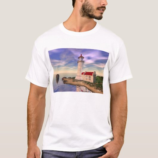 vuurtoren van het noorden t-shirt (Voorkant)