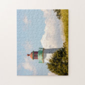 Vuurtoren van het Oude Punt Comfort Legpuzzel (Verticaal)
