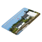 vuurtoren van het randpunt, Maine Flexi Magnet Magneet (Linkerzijde)