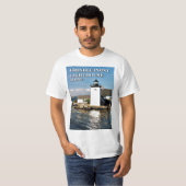 vuurtoren van het randpunt, Maine T-Shirt (Voorkant volledig)