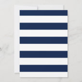 Vuurtoren van het strand | De uitnodigingsdatum op Save The Date (Achterkant)