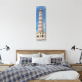 vuurtoren van het verticale canvas Praia da barra Afdruk (Insitu (Slaapkamer))