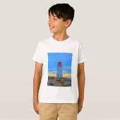 Vuurtoren van het vuurtoren van het shirt van Pegg (Voorkant volledig)