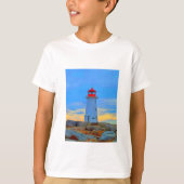 Vuurtoren van het vuurtoren van het shirt van Pegg (Voorkant)