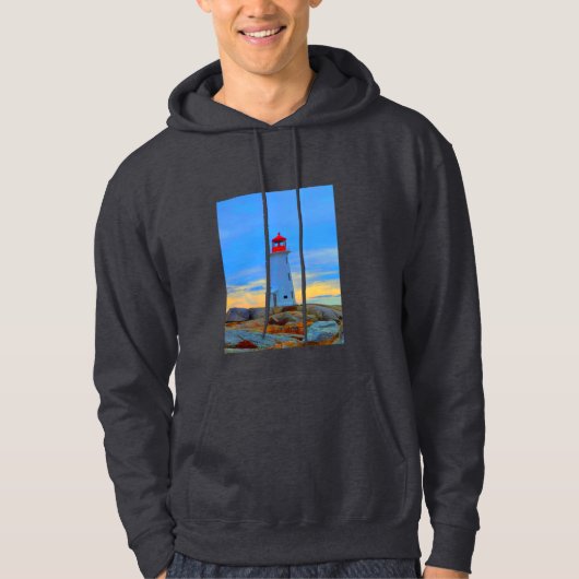Vuurtoren van het vuurtoren van het shirt van Pegg (Voorkant)