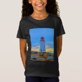 Vuurtoren van het vuurtoren van het shirt van Pegg (Voorkant)