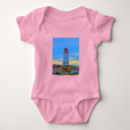 Vuurtoren van het vuurtoren van het shirt van Pegg