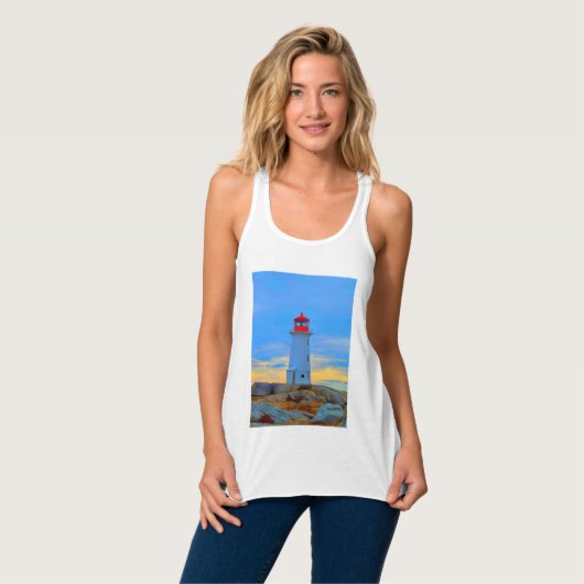Vuurtoren van het vuurtoren van het shirt van Pegg (Volledige Voorkant)