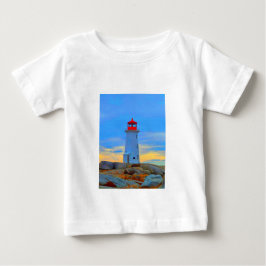 Vuurtoren van het vuurtoren van het shirt van Pegg