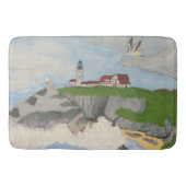 vuurtoren van het Zee Bath Mat (Voorkant)