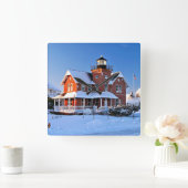 vuurtoren van het zee-meisje, New Jersey Square Wa Vierkante Klok (Huis)