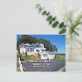 Vuurtoren van het ziekenhuis, Massachusetts Briefkaart (Staand voorkant)