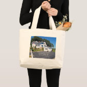 Vuurtoren van het ziekenhuis, Massachusetts Grote Tote Bag (Voorkant (product))