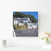 Vuurtoren van het ziekenhuis, Massachusetts Vierkante Klok (Huis)