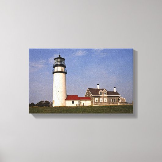 Vuurtoren van Highland Canvas Afdruk (Voorkant)