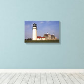 Vuurtoren van Highland Canvas Afdruk (Insitu (Houten vloer))