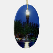 vuurtoren van Hillsboro Keramisch Ornament (Rechts)