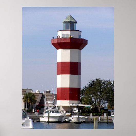 vuurtoren van Hilton Head Poster (Voorkant)