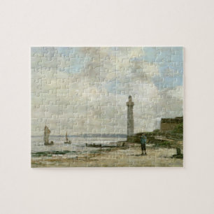 vuurtoren van Honfleur, 1864-66 (olie op het panee Legpuzzel