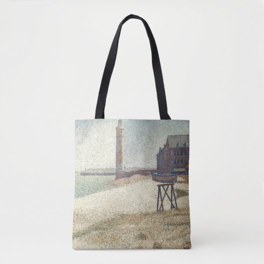 Vuurtoren van Honfleur Tote Bag (Voorkant)