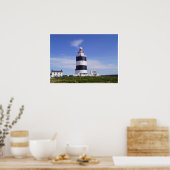 Vuurtoren van Hook Ierland Poster (Keuken)