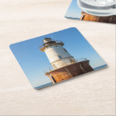 Vuurtoren van Hoopers Island Kartonnen Onderzetters (Schuin)