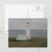 vuurtoren van Hurst, Hampshire Briefkaart (Voorkant / Achterkant)