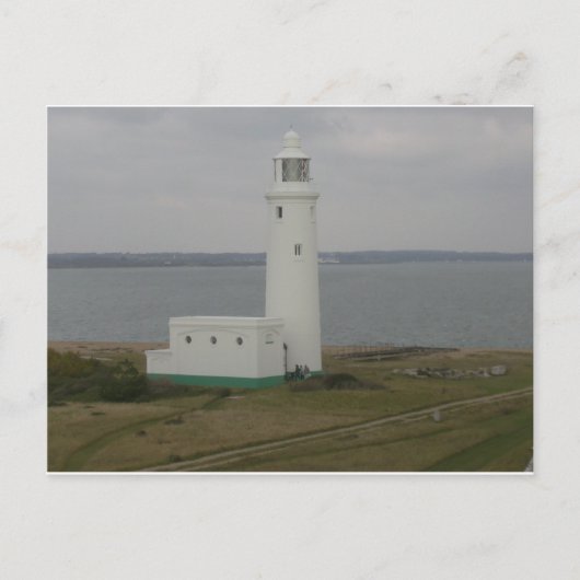 vuurtoren van Hurst, Hampshire Briefkaart (Voorkant)