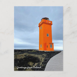 vuurtoren van IJsland - Briefkaart