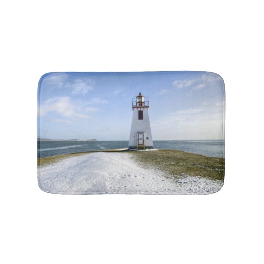 vuurtoren van Inch Arran | New Brunswick Badmat (Voorkant)