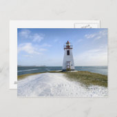 vuurtoren van Inch Arran | New Brunswick Briefkaart (Voorkant / Achterkant)