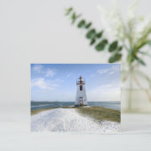 vuurtoren van Inch Arran | New Brunswick Briefkaart (Staand voorkant)