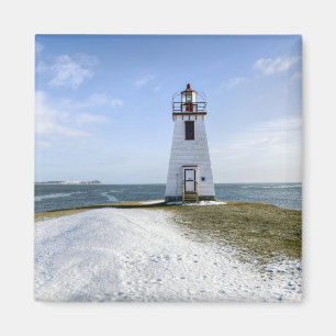 vuurtoren van Inch Arran New Brunswick Magneet