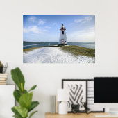 vuurtoren van Inch Arran | New Brunswick Poster (Thuiskantoor)
